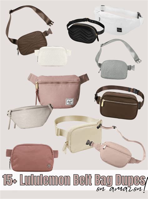 lulu lemon belt bag dupes|best lululemon belt bag dupe.